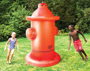 YARD SPRINKLER (BIG MOUTH BY WOW) 2 46" x 50" x 76" Inflated Fire Hydrant